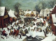 Pieter BRUEGEL Starszy, Rzeź niewiniątek